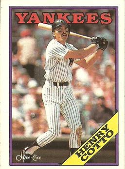 1988 O-Pee-Chee Baseball Cards 172     Henry Cotto